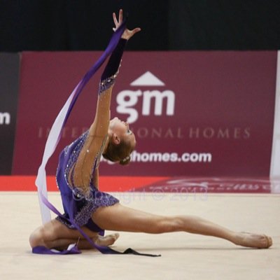 Rhythmic gymnast for Great Britain