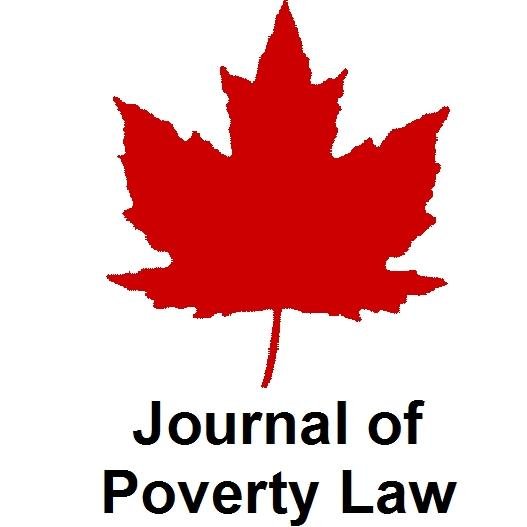 The Canadian Journal of Poverty Law is a peer-reviewed legal journal dedicated to exploring issues related to poverty in Canada. Tweets aren't endorsements.