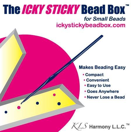 The Icky Sticky Bead Box Makes Beading with Small Beads a Breeze™