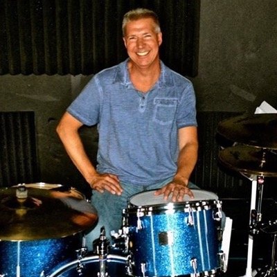 Melissa's husband, Ashley & Kenadie's Dad, drummer for Northridge Church.