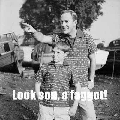 If I'm following you, you are technically a faggot.