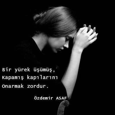 Hücrelerimde hissediyorum seni.