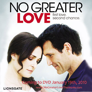 The new film faith-based romance being released by Lionsgate on DVD January 19th.