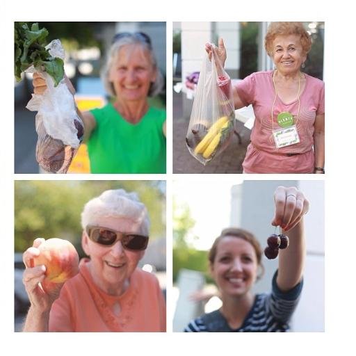 Summer market serving seniors & other community members in food deserts in Vancouver's Westside