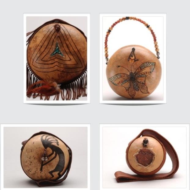 Each G3 creation is individually designed, hand-carved, decorated and artfully burned.