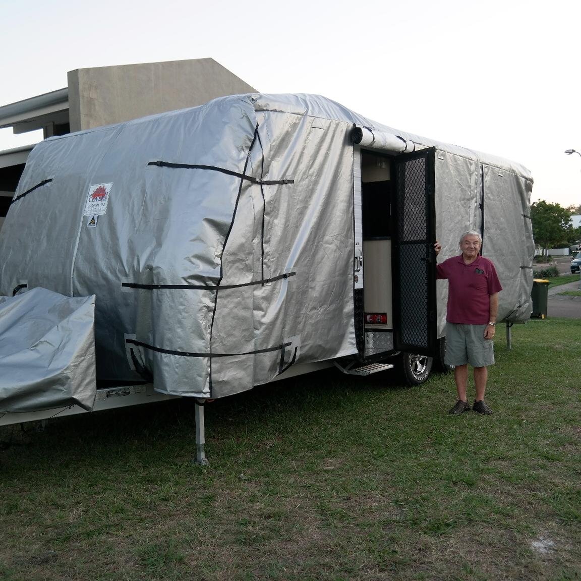 caravancovers's profile picture. Australian Made RV covers Storm Hail RV defence Quality assured product