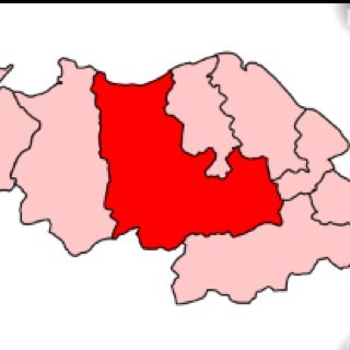 Constituency electing an MP & an MS to the UK & Welsh parliaments (Senedd) in mid North Wales, roughly coterminous with the ancient cantrefs of Rhôs & Rhufoniog
