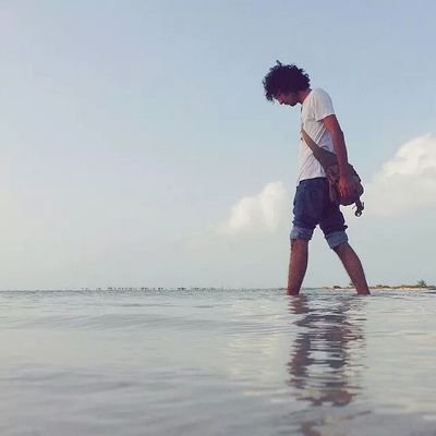 He knows a few tricks, he's under-educated & unexplored. Photography, Motion Graphics, HTML/CSS, Design, Self taught learner. Not a cute one.