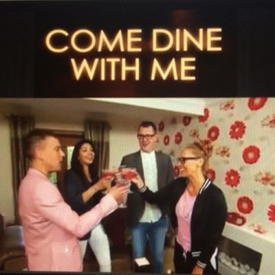 Local celeb from shows like supermarket sweep.. Come dine with me ...Coachtrip... N catchphrase...# saywhatyusee...#auntbarrie!