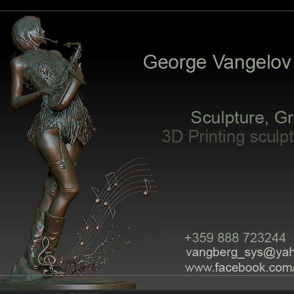 Artist: Sculpture, Graphics Artist, 3D Printing sculpture