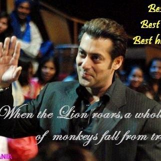 doing mba, cricket lover, cinema= salman khan, he is like god for me.