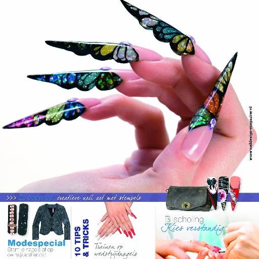 Het leukste, dikste en voordeligste vakblad voor nagelstylisten in Nederland en België, vol nieuws, trends, technieken, interviews en praktische tips.