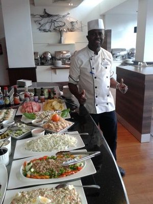 A professional executive chef with over 20 years of experience and still counting.