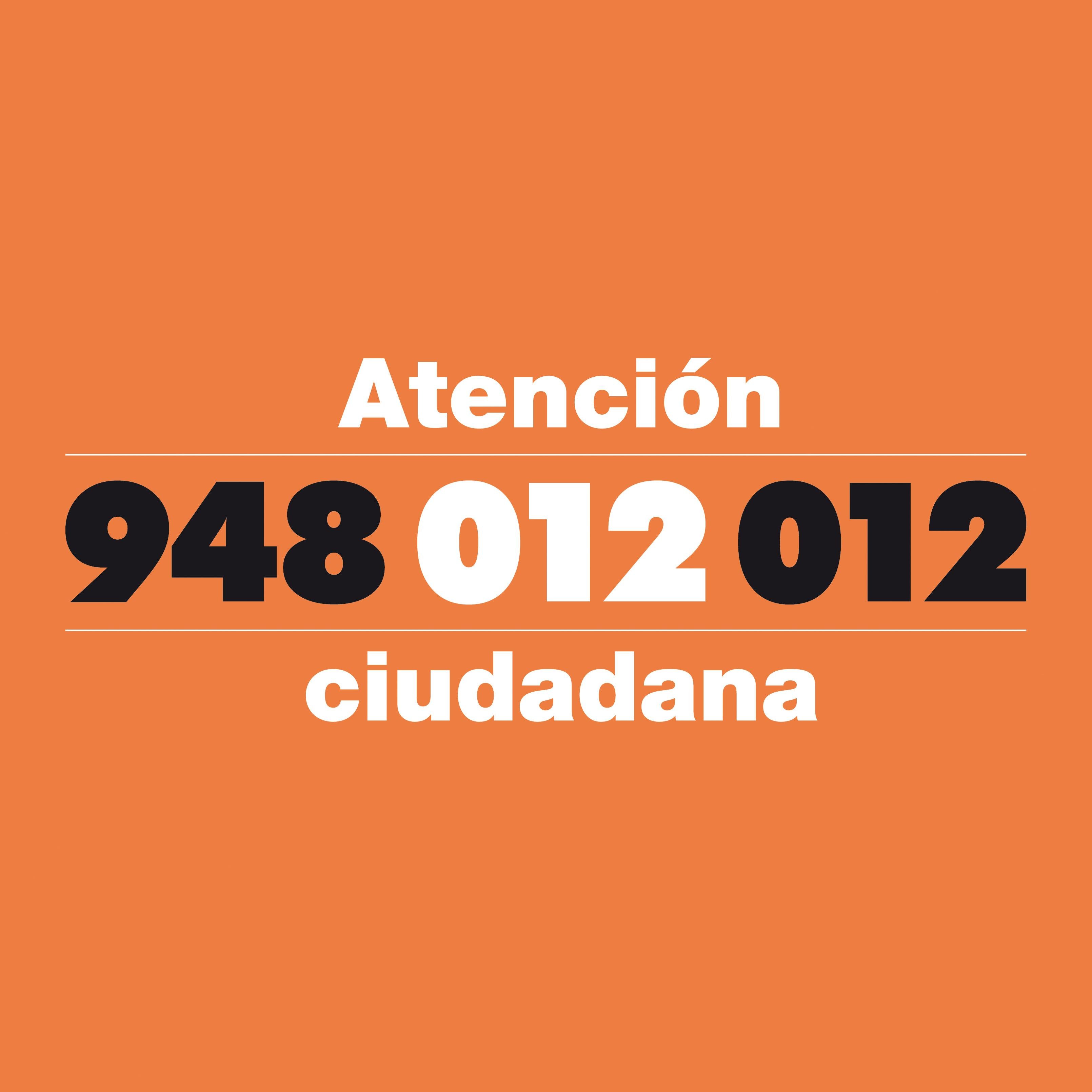Teléfono 012: facilita información de entidades, trámites y convocatorias municipales, actividades de ocio. Trámites, citas e inscripciones en Navarra.