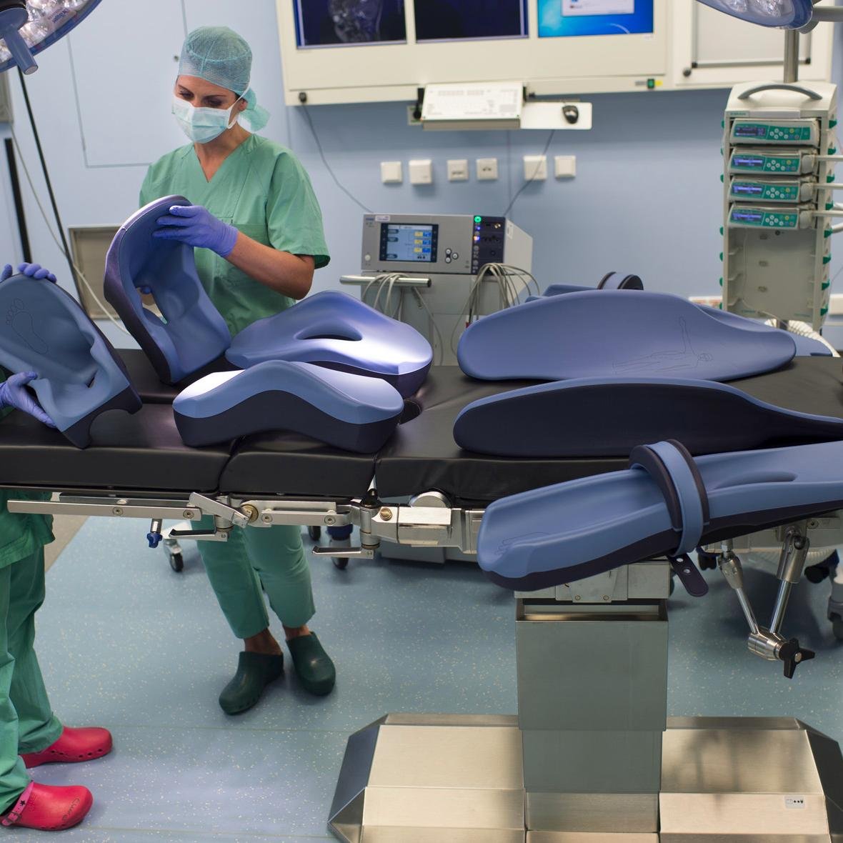 VascoCare Medical Ltd. Unique product range for stability & safety in patient positioning for surgery, anaesthesia, ER, ambulance & intensive care.