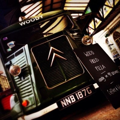 kindlewoodpizza's profile picture. Wood fired pizza served from a beautifully restored 1969 Citroen H Van at Brighton Train Station. Part of http://t.co/g97vdN6XLL