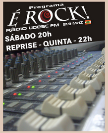 Programa de rock , 10 anos no ar sempre Pela Rádio Udesc FM - 91,9 Mhz
