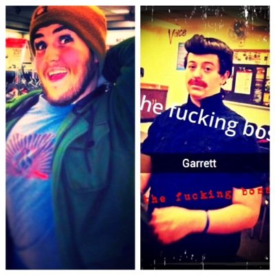 Bad things happen when we are together  -Nick Grear
It's the hunger games
-Garrett Lovell
