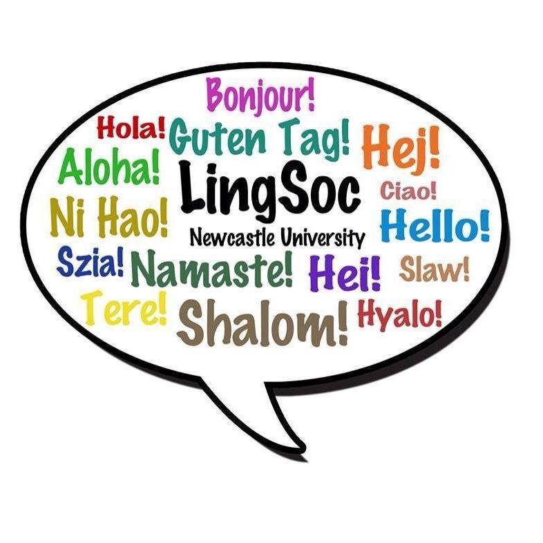 Newcastle University Linguistics Society for English language and linguistics students! Follow for info on events and linguistic-y fun!