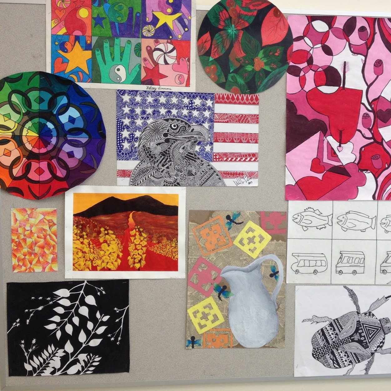 EBHS Art : We're tweeting it out