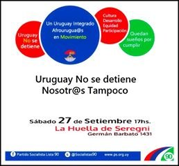 somos comunidad afro, somos panafricanistas. por eso somos socialistas. . 
porque quedan sueños x cumplir
y nuestros sueños deben hacerse realidad