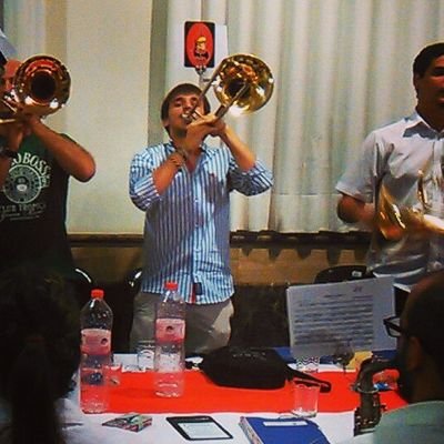 tromboniste i amant de la festa!!
