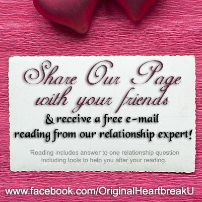 HeartbreakU's profile picture. The ORIGINAL Heartbreak Univeristy! Home of the Course in Heartbreak - 7 steps to restoration of self, soul, &amp; Love!