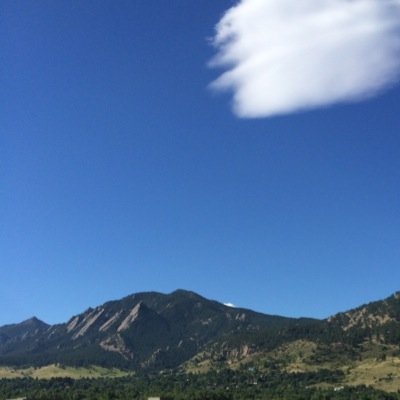 A dad. In Boulder. Yep, could be worse.