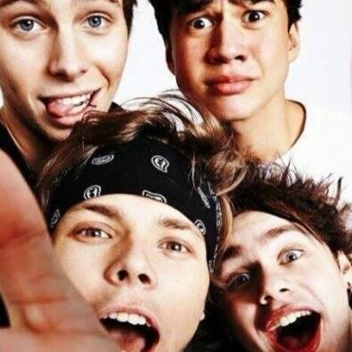 @5sos, also have james from the vamps following me.