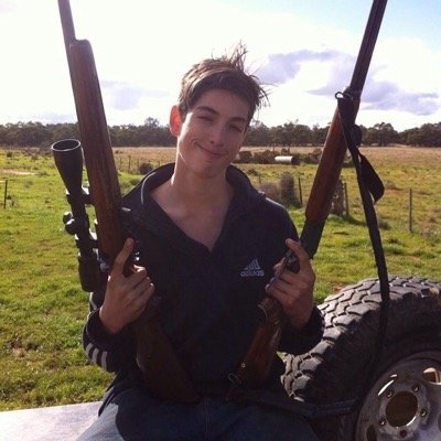 Like to kill shit and love old cars