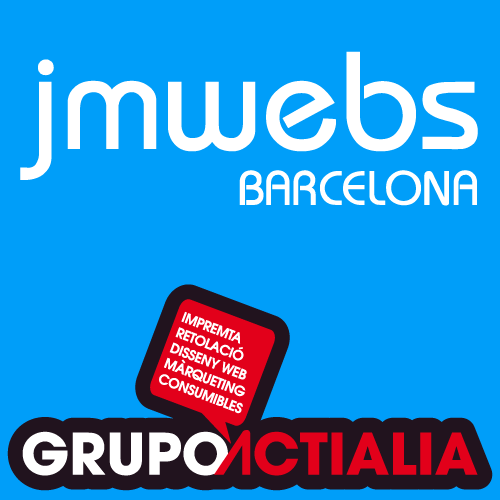 Diseño Web Barcelona, Diseño Gráfico Barcelona, Imprenta Barcelona, Rotulación Barcelona, Marketing Digital Barcelona. Somos @grupoactialia desde el año 2000.