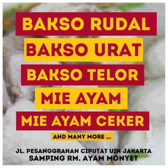 CIPUTAT SAMPING KAMPUS UIN JKT