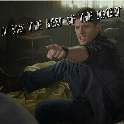HotM_SPN's profile picture. Account dedicato alla fan page di fb 'Heat of the Moment - Supernatural Humor FanPage'. Seguiteci! ;D