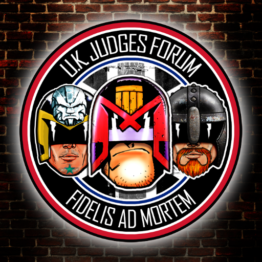 Judge Dredd is the law!
You'll find us patrolling at numerous conventions across the UK. We are primarily a cosplay group but we enjoy all forms of Dredd.