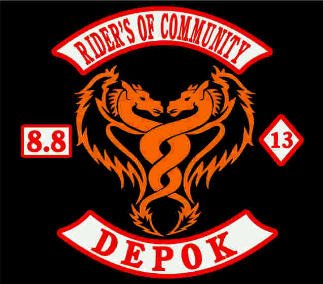 We are Rider's Of Community Depok | kopdar :jln tole iskandar samping material sinar logam, deket perum tirta mandala |cp :089602598365/26B1F744