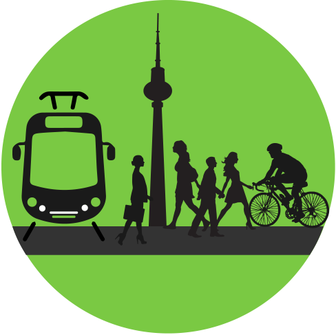 Schöner leben ohne Autos. Bewegung für ein besseres Berlin. Für alle Menschen, frei von Blech und Gestank.