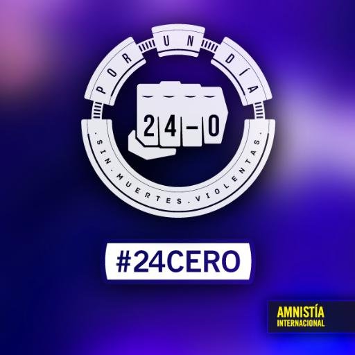 Movimiento artistico 24 horas CERO muertes violentas en Venezuela, promovemos a través del arte la no violencia #24CERO