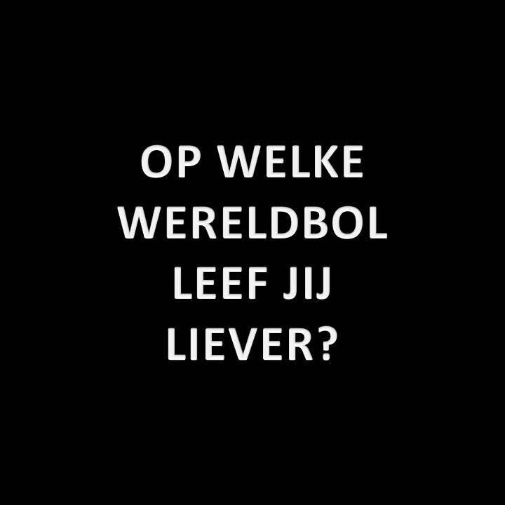 IS DE WERELD GEK AAN HET WORDEN?