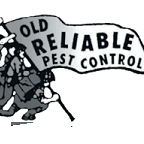 We control pests from A-Z. Initial service in $75.00-Old Reliable Pest Control is the expert at controlling pests and costs of controlling the pests.