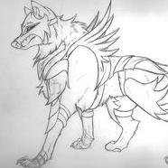 Retreat and gather new energy for taking steps on the road. #BellaSara White wolf with armor I can take off(Wolf version of Jasmin from Bella Sara) Can talk