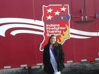 future flight nurse, student,  past IVFA district 17B Miss Flame, Firefighter's daughter, southern Indiana, snapchat: firechick1016