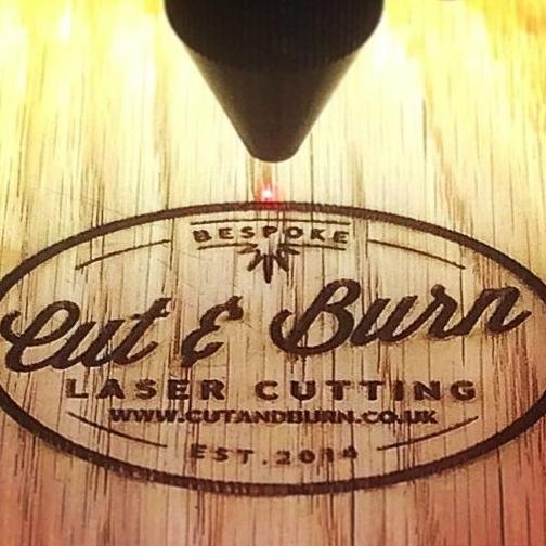 Cut & Burn is based in rural East Devon and offers a laser cutting and engraving service to crafters, artists, students, and small businesses.