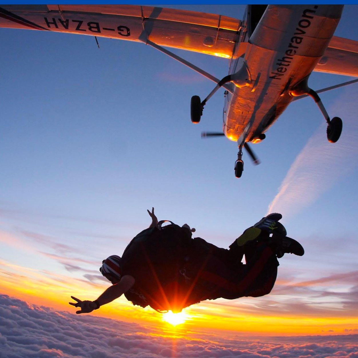 Tandem Skydiving with the Army Parachute Association. Jump from 13,000 feet above the beautiful Wiltshire countryside from our base in Netheravon.