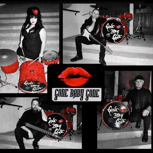 Gone Baby Gone- a female fronted rock band who's main focus is to captivate audiences with good old fashion catchy rock & roll riffs and soulful melodic vocals.