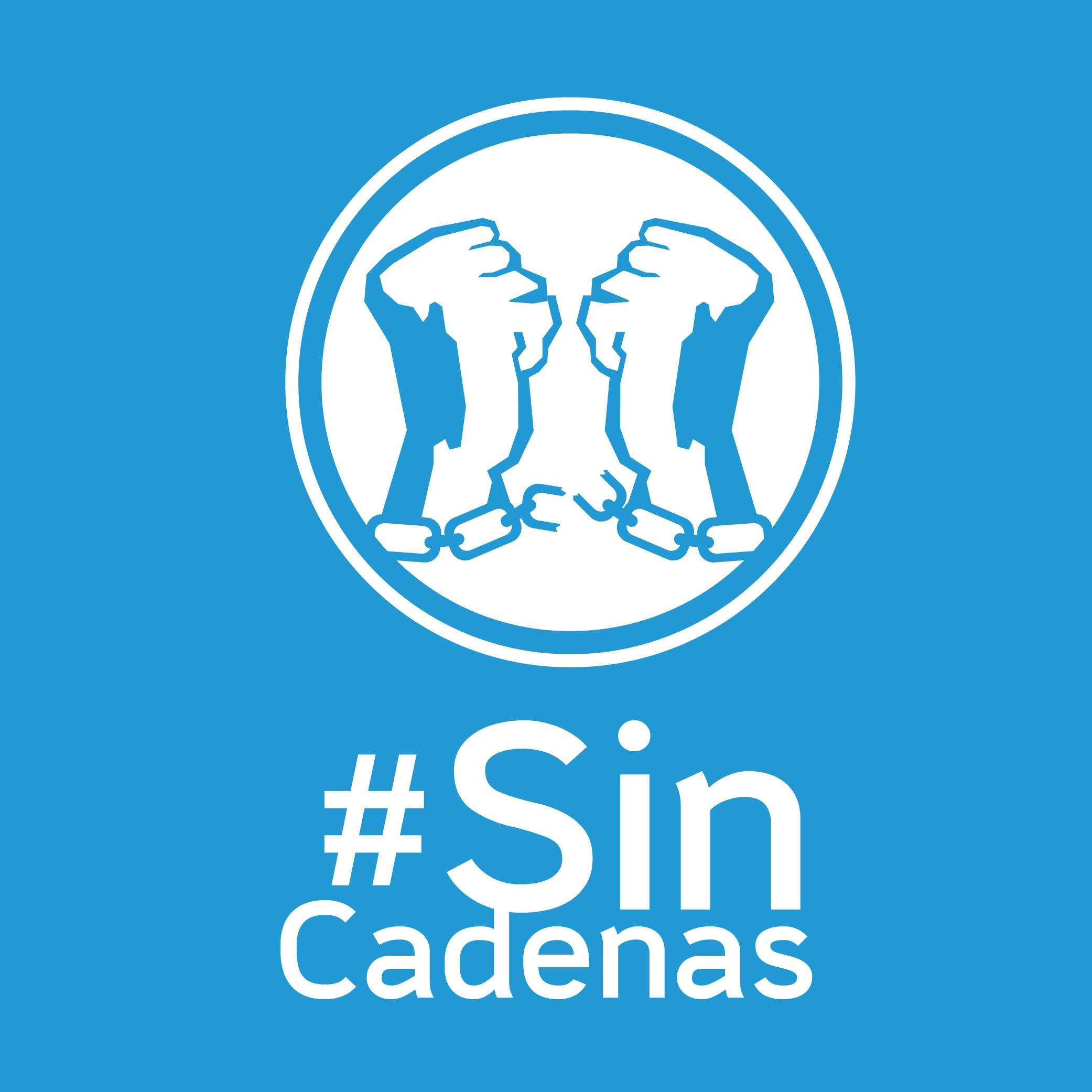 La iniciativa Sin Cadenas, nace después del secuestro del geólogo Caldense Andrés Felipe Calle Valencia, quien fue secuestrado 59 días por el ELN.