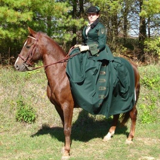 MorganAside (owner/seamstress/knitter) / Morgan Horses / sidesaddle rider / Living Historian / Knitter / Crocheter she/her 🇺🇦