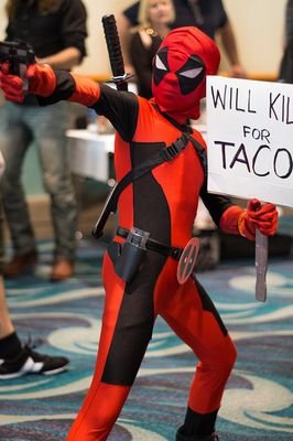 I'm Kidpool I love Tacos and killing I work with Deadpool and the rest it's crazy also Love TACOS I'm 13 for those girls! (#RP)(#Marvel)(#SINGLE)