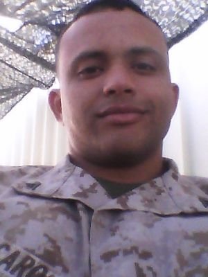 Puerto Rican Marine stationed in Cali. Helicopter mechanic