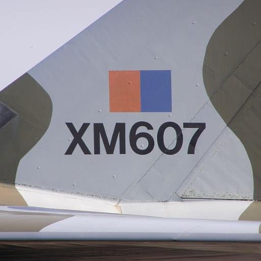 Avro Vulcan B Mk2 and Black Buck veteran XM607- unofficial #twitterVforce