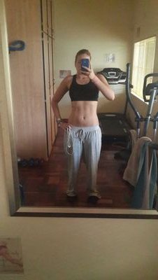 I like weights, squats, cupcakes and peanut butter. It's all about balance.